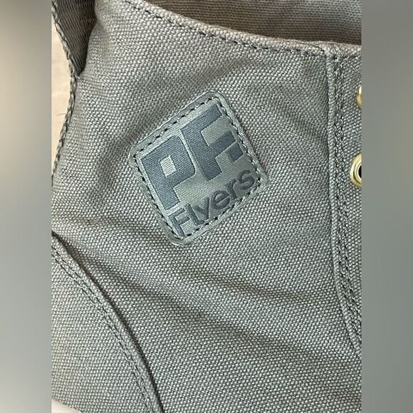 PF Flyers Allston high top retro women’s sneaker green Canvas 7 - Picture 11 of 16